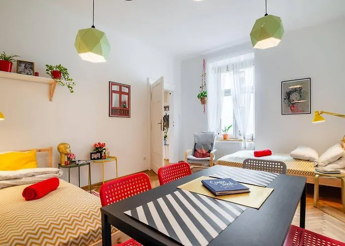 Blue Peace-apartment With Free Parking In Center For 1-6 People * Krakkó