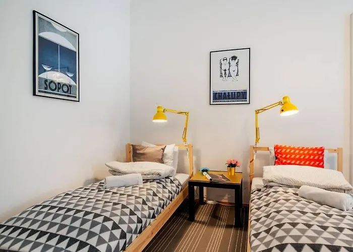 Blue Peace-apartment With Free Parking In Center For 1-6 People * Krakkó